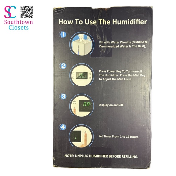 6L NWT Humidifiers for Bedroom Large Room. - Picture 10 of 12